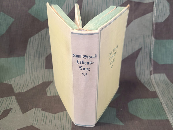 Lebenstanz 1940 Book with Edelweiss Inside
