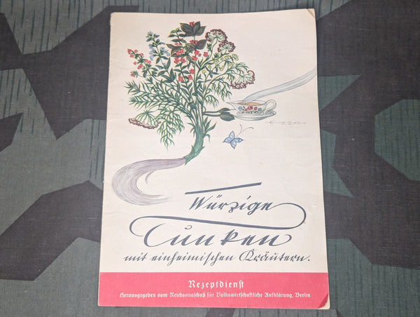 Herbal Tea Recipe Book Deutsches Frauenwerk