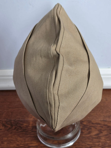 Men's Khaki Garrison Cap Named to WAC Warrant Officer