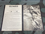 Olympia Film Kurier Magazine Leni Riefenstahl