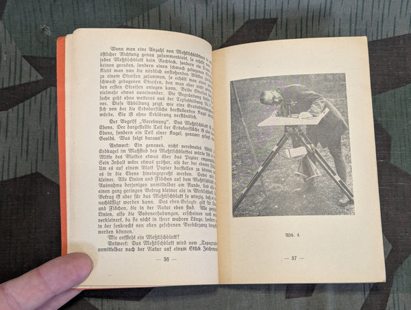 1943 Kartenlesen Map Reading Book