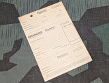 Original Generic Repair Ticket / Receipt