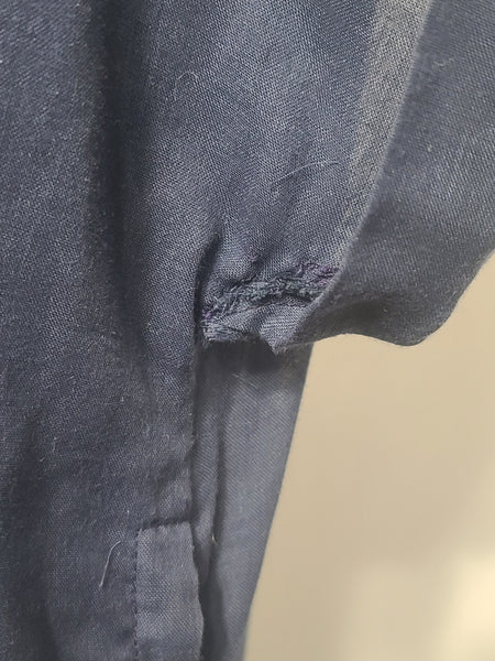 Dark Blue Lightweight Dress <br> (B-42" W-34" H-45")