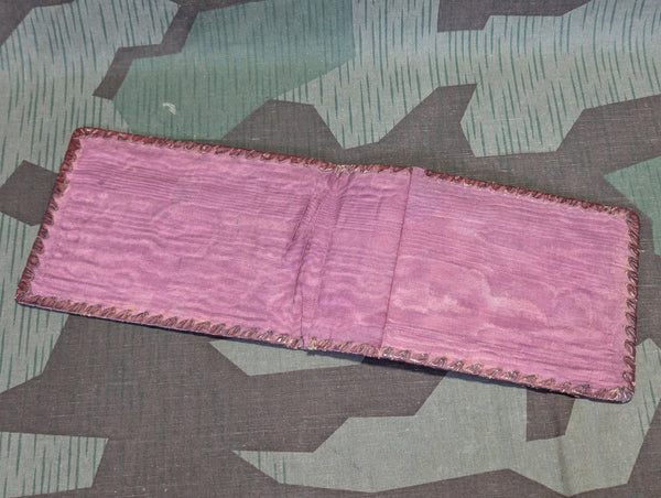 Embossed Leather Pouch Rotterdam