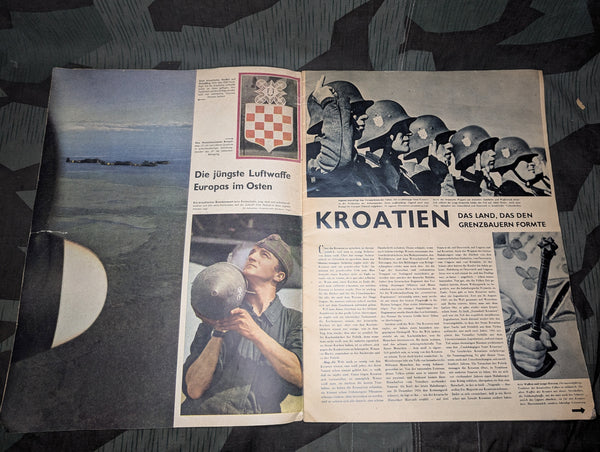 2 May 1943 Signal Magazine in German No. 10 (ROA, POWs, Croatia, WW3, etc)