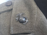 Women's US Marines Uniform: Jacket Skirt and Garrison Cap <br> (B-38" W-29" H-38")