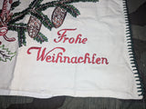 Frohe Weihnachten Handmade Pillow Cover