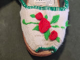 Manufacturas Cabrera Peep Toe Knit Sandals Venezuela
