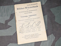 Original German-Russian Dictionary w/ Pictures
