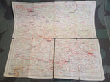 Original Shell Map of Anhalt Thüringen Sachsen