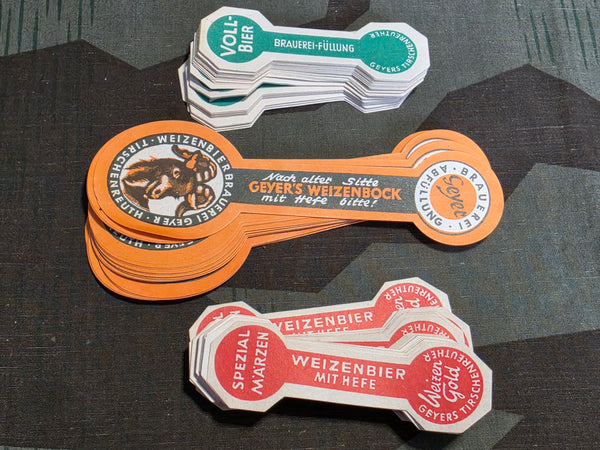 Large Lot of Geyers Beer Labels (Over 100 Pieces)