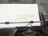 1941 Bakelite Olympia-Plana Dutch Occupation Typewriter Amsterdam