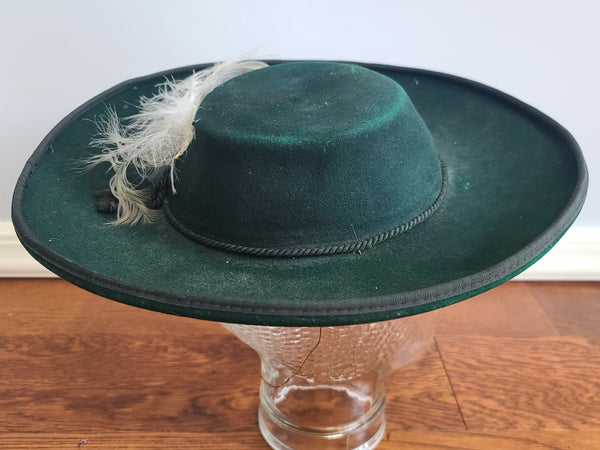 German Green Traditional Hat Regensburg