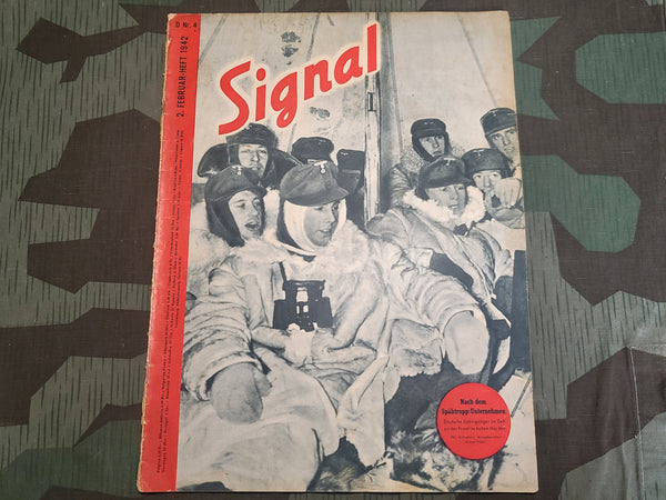 2 Februar 1942 Signal Magazine in German Nr. 4 (Ostfront)