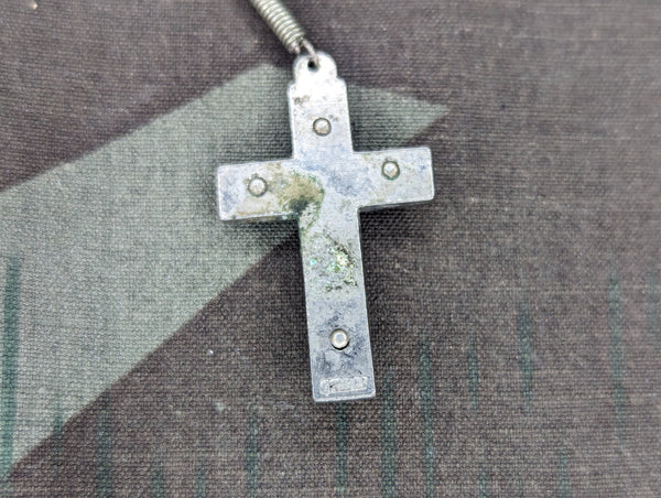 German Period Rosary with White Beads