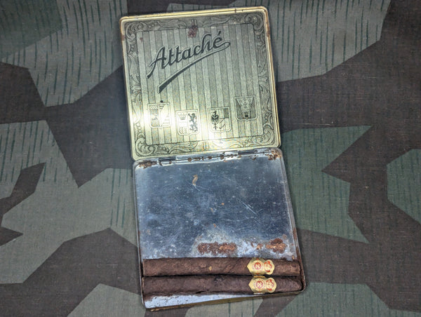 10 Cigar Zigarren Attache Sales Tin