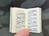 Tiny 1942 Pocket Calendar Book