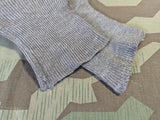Original German Knee Warmers Gray Knit