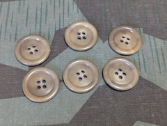 Large 28.5mm Vintage Buttons (6 pack)