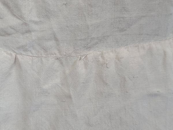 German Prewar Silk Dress Handmade <br> (B-46" W-39.5" H-46")
