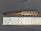 1917 Letter Opener Trench Art Artillery Band