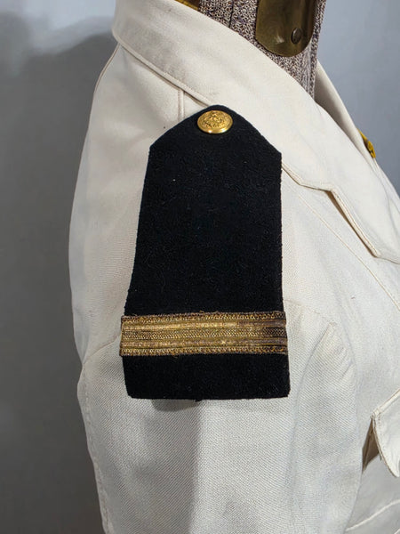 NNC Navy Nurse White Uniform Set Jacket & Skirt <br> (B-33" W-26" H-32")