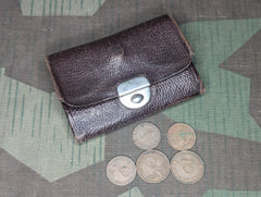 Small German Coin Purse with Change