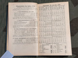1938 Forestry Pocket Calendar / Diary