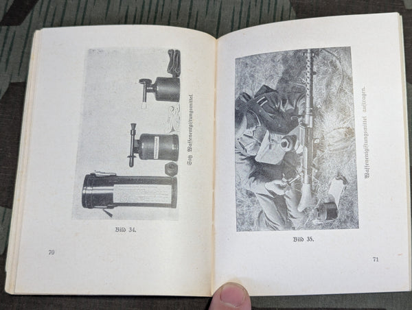 Soldier's Gas Warfare Booklet and Leaflet