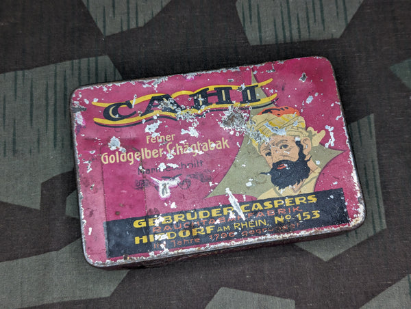 CAHI Pipe Tobacco Tin WORN