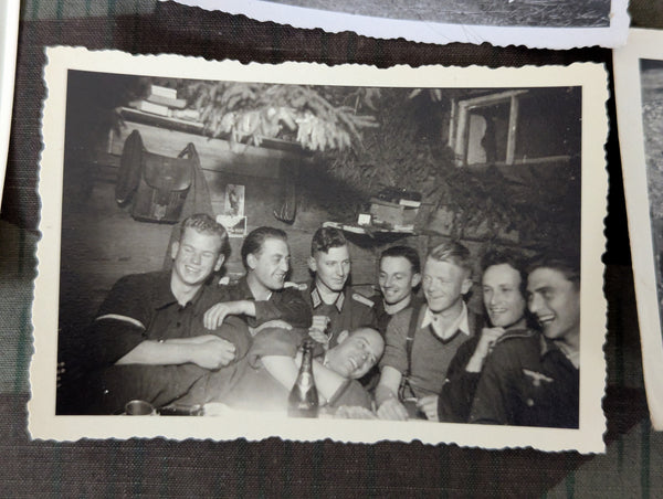 Lot of 24 Photos From a Young Leutnant