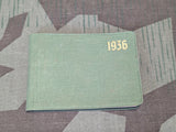 1936 Pocket Calendar Unused