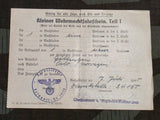 Kleiner Wehrmachtfahrschein Teil 1 and 2 Destination Oslo