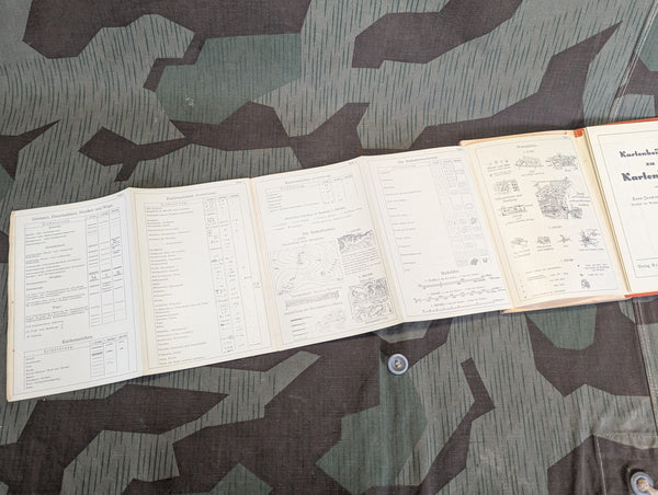 1943 Kartenlesen Map Reading Book