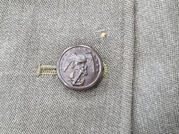 Women's Marine Corps Uniform Jacket and Skirt Named <br> (B-35" W-25" H-34")