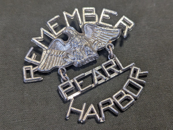 Remember Pearl Harbor Eagle Pin