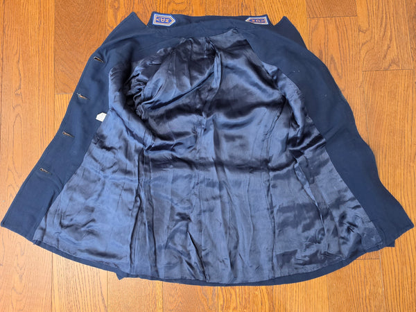 Citizens Defense Corps Women's Defense Volunteer Uniform (Jacket, Skirt & Hat) <br> (B-35" W-24" H-32")