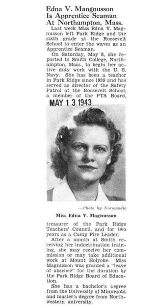 WAVES Officer's Jacket First Pattern Summer <br> (37 1/2" Bust)