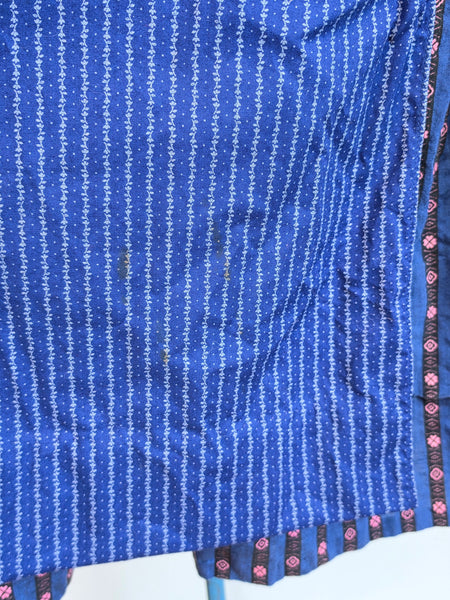 Blue and Pink Dirndl <br> (B-33" W-26")