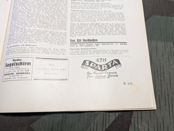 Canoe Sport Magazine 20 June 1936 Heft 18