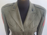 Women's US Marines Uniform: Jacket Skirt and Garrison Cap <br> (B-38" W-29" H-38")