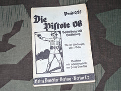 Die Pistole 08 Luger Handbuch