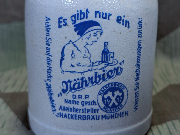 Hackerbräu Nährbier Krug München 0,25L DRP
