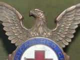 American Red Cross Men's Hat Badge