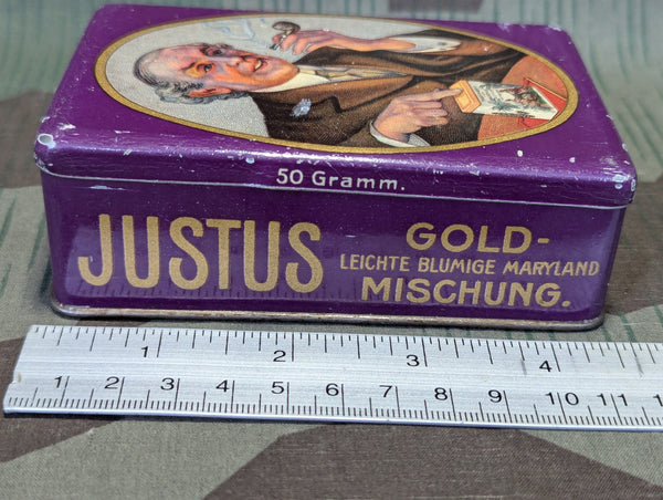 Justus Tobacco Tin