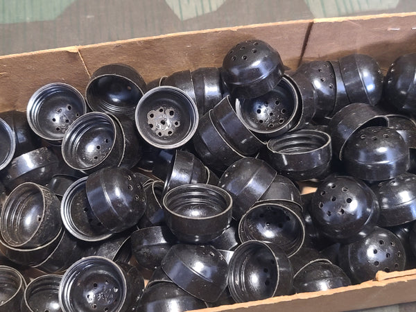 Box of Bakelite Salt and Pepper Shaker Caps