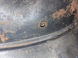 Luftschutz Helmet with Liner Blown Out Rivets
