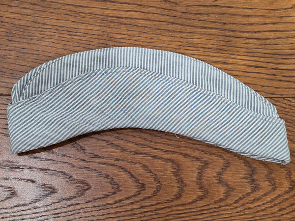 WAVES Seersucker Garrison Cap (Size 21 1/2)