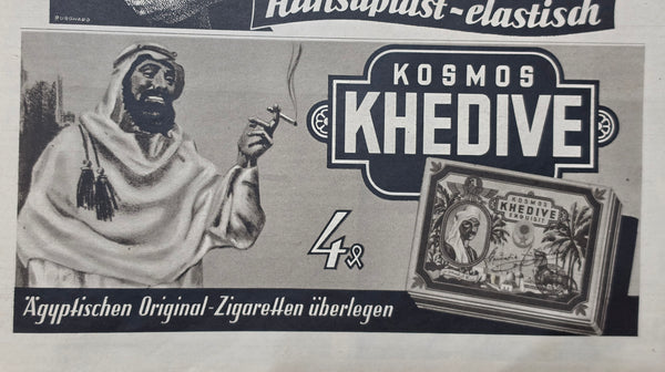 Cigarette Tin Kosmos Khedive Exquisit