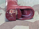 Original Puder Stiefel Bakelite Boot Powder Container AS-IS